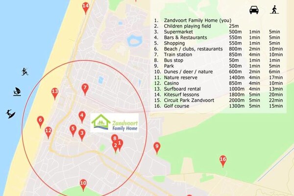 Foto van Huis in Zandvoort bij Strand en Duinen - Vakantiehuis in Zandvoort - Untagged