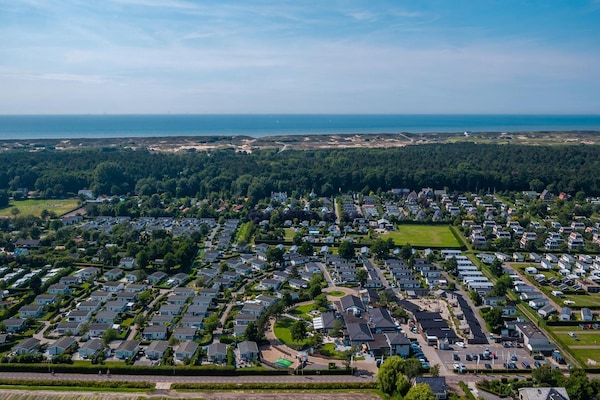 Foto van Familielodge Parc du Soleil met veranda - Vakantiehuis in Noordwijk - AreaSummer1KM