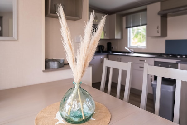 Foto van Luxe chalet met tuin op rustige locatie in Renesse - Ambiance