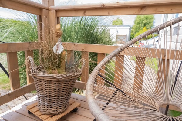 Foto van Luxe chalet met tuin op rustige locatie in Renesse - Ambiance
