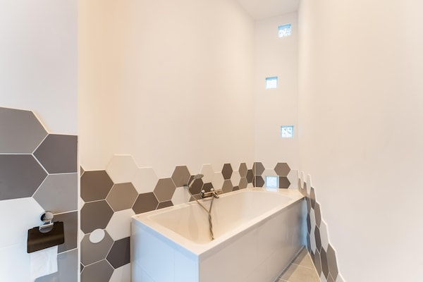 Foto van vakantiehuis in Goirle met sauna - Vakantiehuis in Goirle - BathRoom