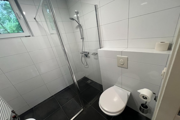 Foto van Familiebungalow bij de Fen - Vakantiehuis in Stramproy - BathRoom