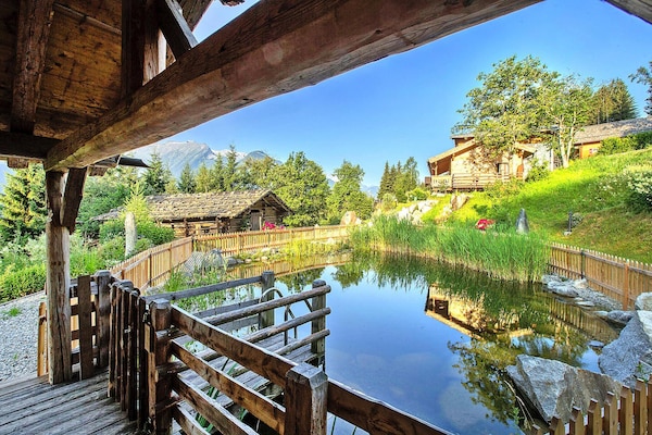 Foto van Chalet in Wildkogel bij Skipistes & Zwembad - Vakantiehuis in Neukirchen - LivingRoom