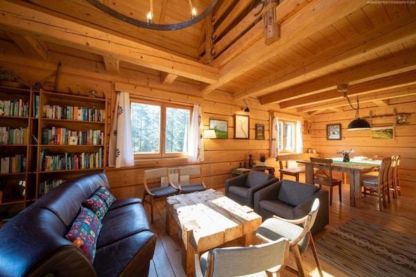 Foto van Comfortabele vakantievilla in de bergen, sauna - Vakantiehuis in Piwniczna Zdroj - LivingRoom