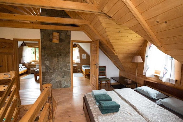 Foto van Comfortabele vakantievilla in de bergen, sauna - Vakantiehuis in Piwniczna Zdroj - BedRoom