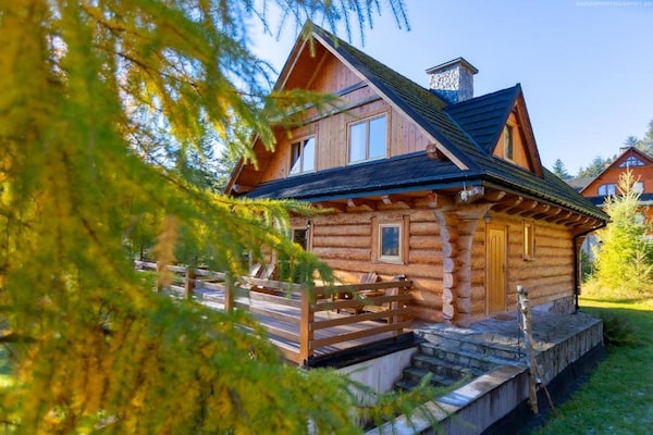 Foto van Comfortabele vakantievilla in de bergen, sauna - Vakantiehuis in Piwniczna Zdroj - ExteriorSummer