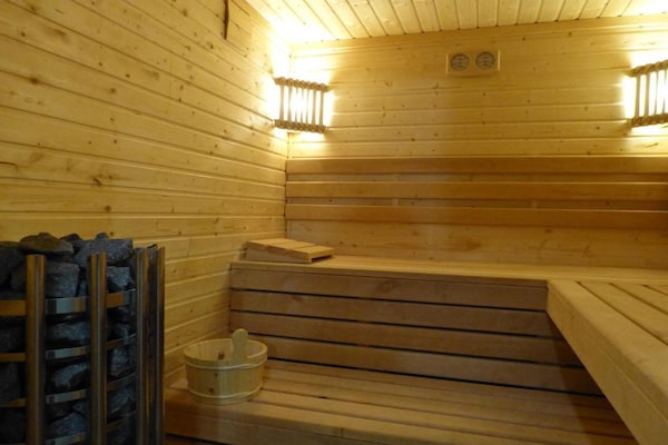 Foto van Comfortabele vakantievilla in de bergen, sauna - Vakantiehuis in Piwniczna Zdroj - Sauna