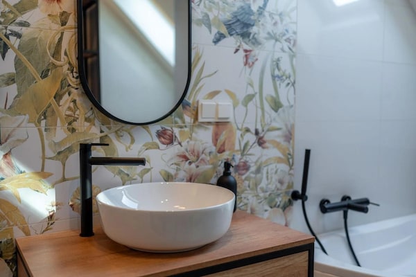 Foto van Comfortabele vakantievilla met sauna en jacuzzi - Vakantiehuis in Marcyporeba - BathRoom