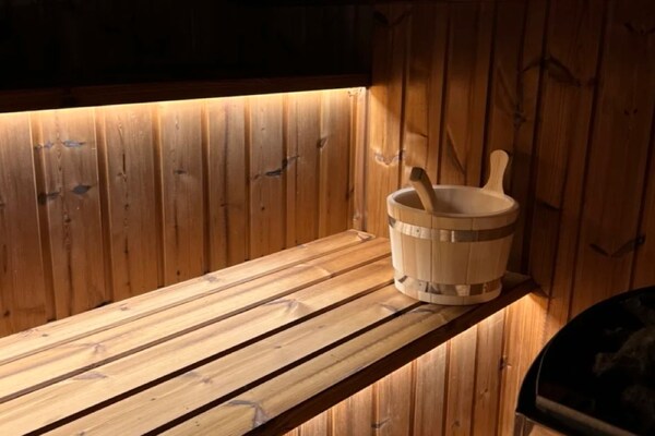 Foto van Comfortabele vakantievilla met sauna en jacuzzi - Vakantiehuis in Marcyporeba - Sauna