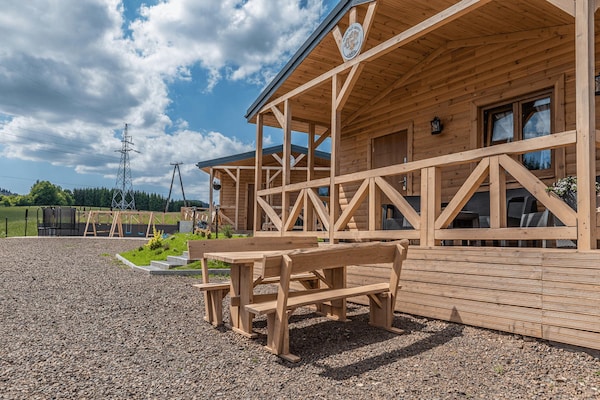 Foto van Huisje in Duszniki Zdrój met Spa & Uitzicht - Vakantiehuis in Duszniki Zdrój - TerraceBalcony