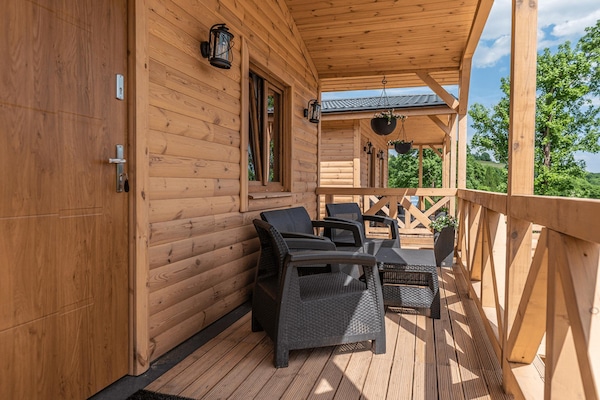 Foto van Huisje in Duszniki Zdrój met Ski en SPA - Vakantiehuis in Duszniki Zdrój - TerraceBalcony