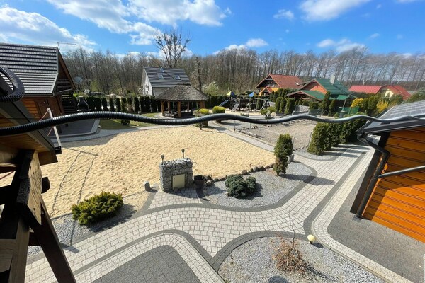 Foto van Comfortabele vakantiehuizen met open haard - Vakantiehuis in Lubrza - AreaSummer1KM