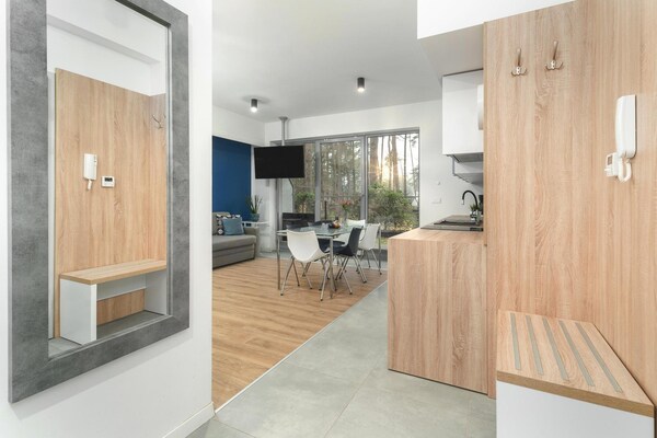Foto van Appartement in Pobierowo bij Oostzeestrand - Vakantiehuis in Pobierowo - DiningRoom