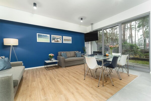 Foto van Appartement in Pobierowo bij Oostzeestrand - Vakantiehuis in Pobierowo - DiningRoom