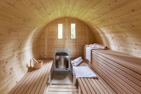 Foto van Comfortabele vakantiehuizen, zomerzwembad, sauna - Vakantiehuis in Niechorze - ExteriorSummer