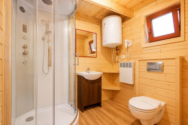 Foto van Comfortabele huizen met een spa-zone - Vakantiehuis in Wrzosowo - Kitchen