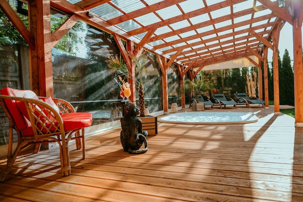 Foto van Comfortabele huizen met een spa-zone - Vakantiehuis in Wrzosowo - Wellness