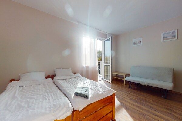 Foto van Vakantiehuis in Międzywodzie bij Strand - Vakantiehuis in Międzywodzie - BedRoom