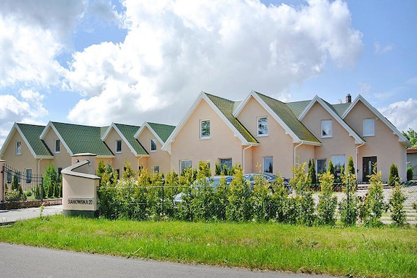 Foto van Comfortabele vakantiehuizen, bad, jacuzzi, sauna - Vakantiehuis in Osieki - ExteriorSummer