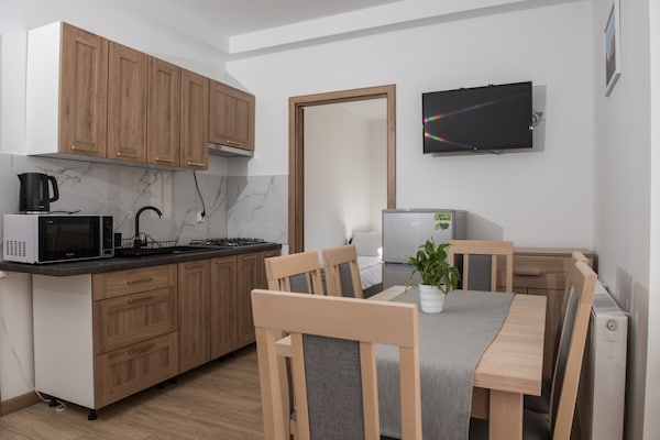 Foto van Ruim 3-kamerappartement, zomerzwembad - Vakantiehuis in Jaroslawiec - Kitchen