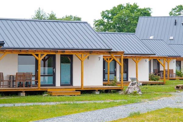 Foto van Cottages, 500m van het meer, Jezierzany - Vakantiehuis in Jezierzany - Outdoor
