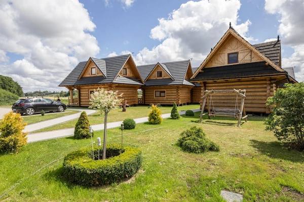 Foto van Comfortabele vakantiehuizen met twee verdiepingen - Vakantiehuis in Wicie - ExteriorSummer