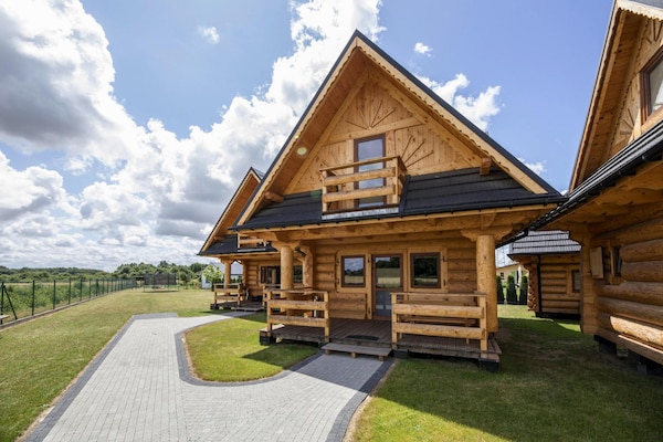 Foto van Comfortabele vakantiehuizen met twee verdiepingen - Vakantiehuis in Wicie - ExteriorSummer