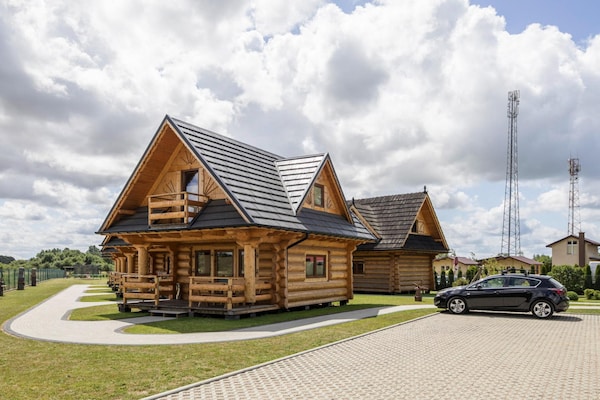 Foto van Comfortabele vakantiehuizen met twee verdiepingen - Vakantiehuis in Wicie - ExteriorSummer
