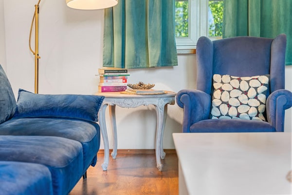 Foto van Comfortabel vakantiehuis met open haard en terras - Vakantiehuis in Bobolin - Ambiance