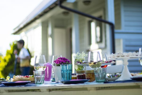 Foto van Comfortabel vakantiehuis met open haard en terras - Vakantiehuis in Bobolin - Ambiance