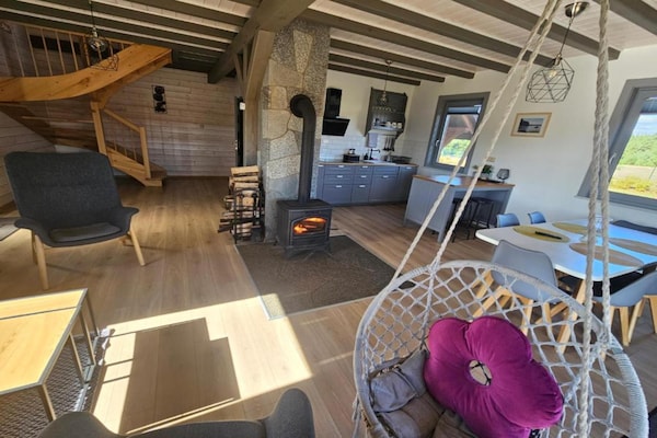 Foto van Comfortabel vakantiehuis met terras en tuin. - Vakantiehuis in Wdzydze Tucholskie - LivingRoom