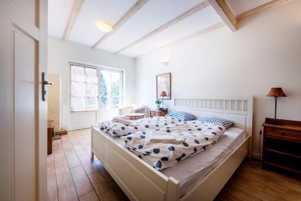 Foto van Comfortabele vakantievilla met terras en tuin. - Vakantiehuis in Karwienskie Bloto Drugie - BedRoom