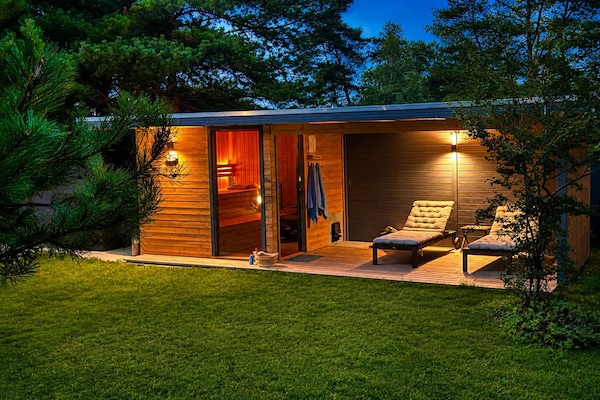 Foto van Comfortabel vakantiehuis met zwembad, sauna - Vakantiehuis in Odargowo - Spa
