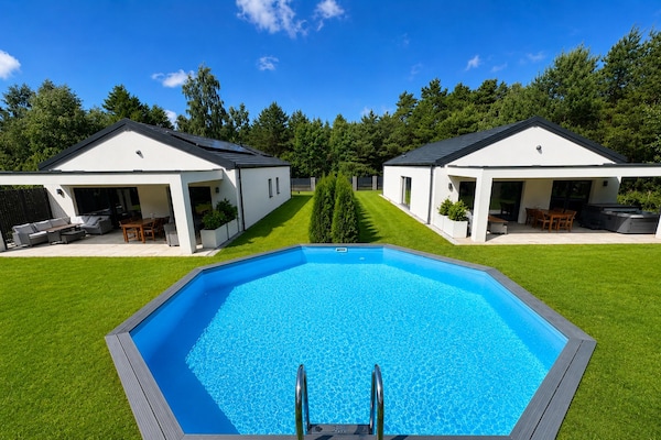 Foto van Comfortabel vakantiehuis met zwembad, sauna - Vakantiehuis in Odargowo - Kitchen