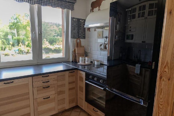 Foto van Vakantievilla voor 10 personen met privézwembad - Vakantiehuis in Kielno - Kitchen