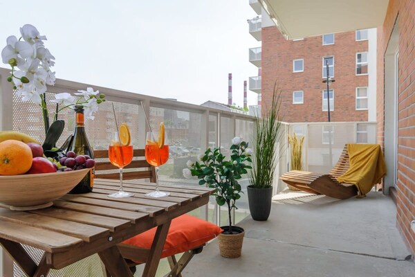 Foto van Cozy City Retreat voor 4 personen in Warschau - Vakantiehuis in Łódź - TerraceBalcony