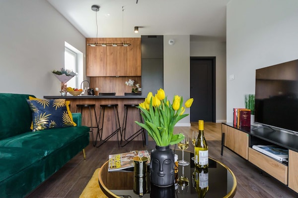 Foto van Cozy City Retreat voor 4 personen in Warschau - Vakantiehuis in Łódź - LivingRoom
