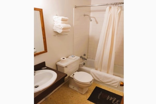 Foto van 2 Volle Bedden Met 1 Twin Bed - Vakantiehuis in International Falls - BathRoom