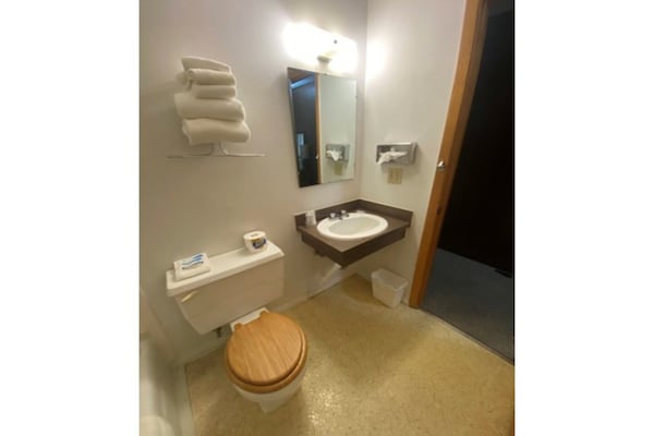 Foto van 2 Volle Bedden Met 1 Twin Bed & Rollaway - Vakantiehuis in International Falls - BathRoom